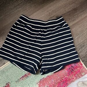 Rails Navy & White Stripe Jane Shorts